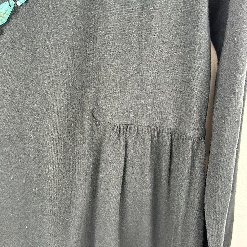 Double D Ranch Turquoise Beaded Mini Dress - Picture 4 of 11